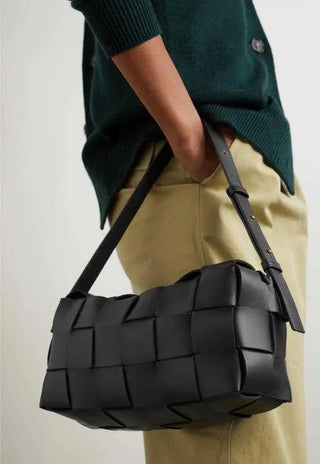 Medium Black Brick Bag