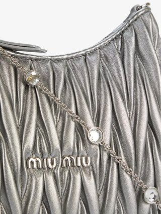 MATELASSÉ LEATHER SHOULDER BAG