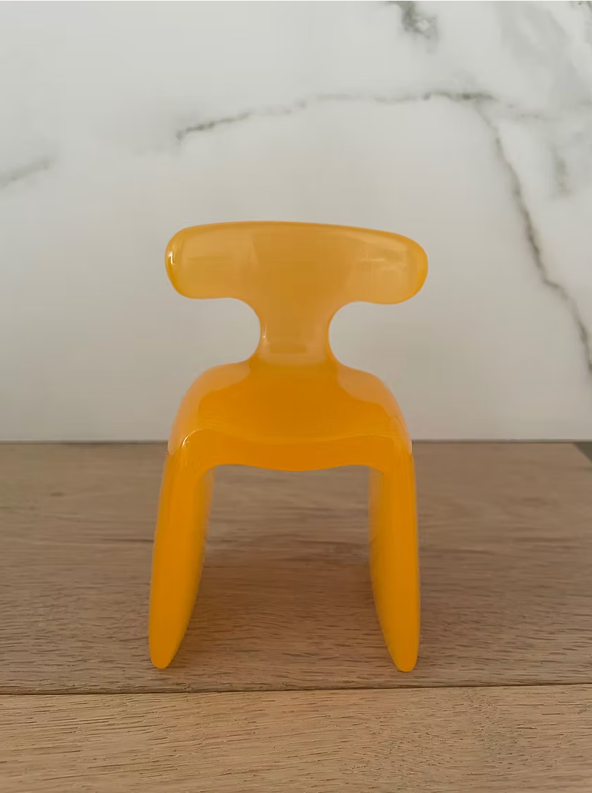 Silla Horn: naranja