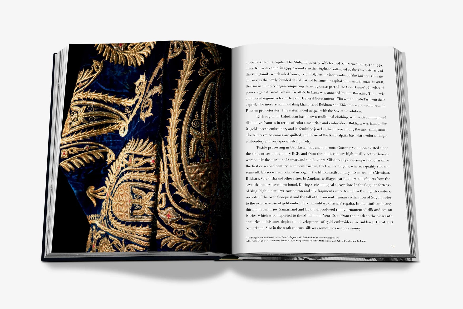 Uzbekistan Silk & Gold: The Magnificent Art of Costume