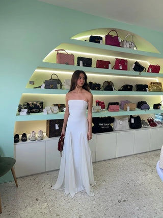 Romina White Dress