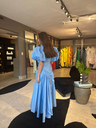 Baby Blue Puffy Sleeves
