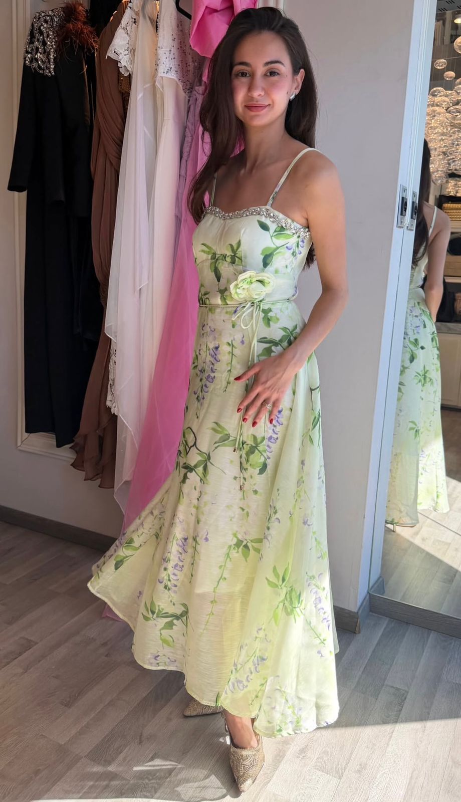 Vestido Midi Verde