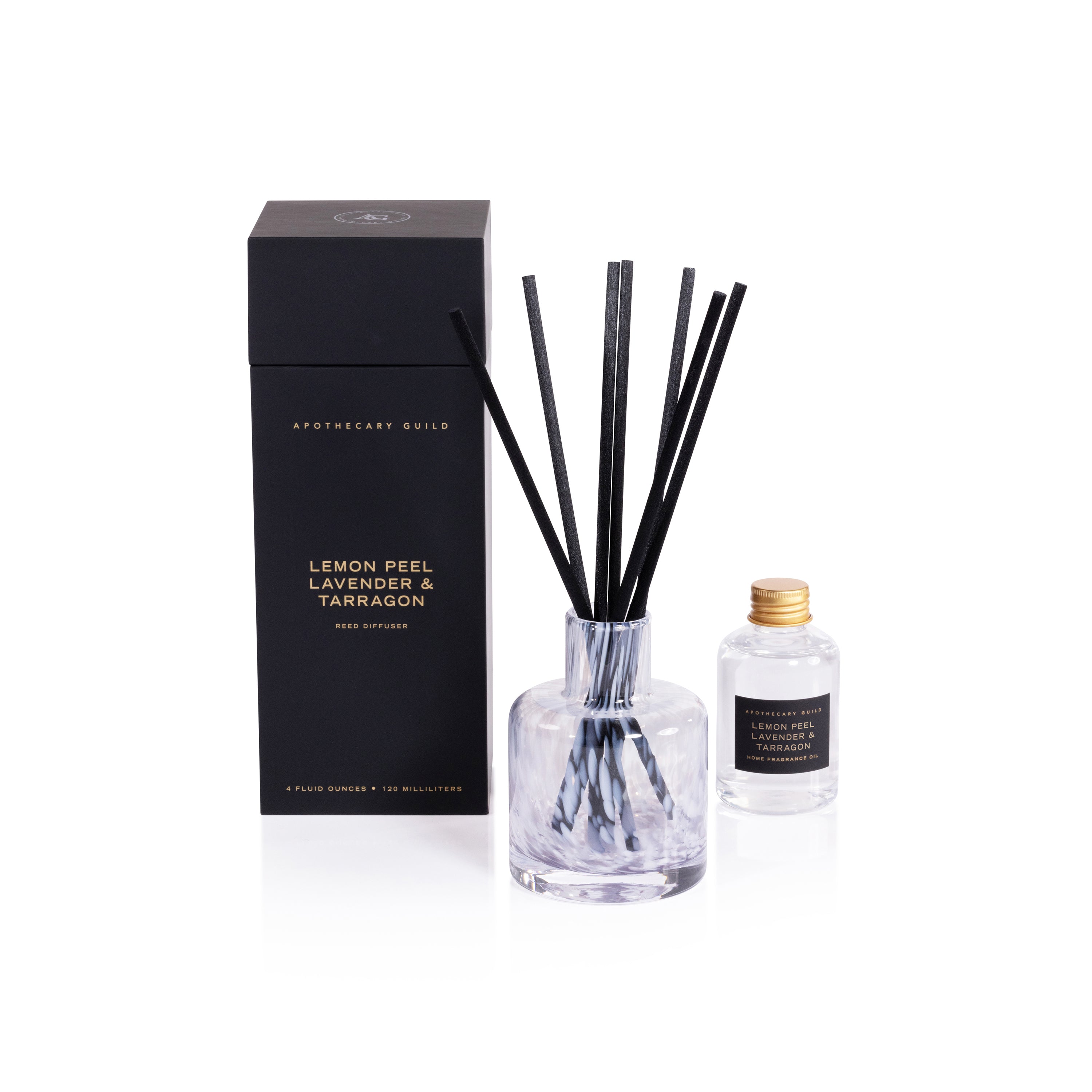 Reed Diffuser in gift Box - Lemon Peel