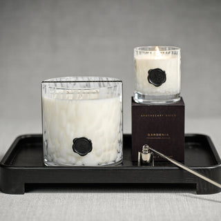 Apothecary Guild Opal Glass 3 Wick Candle Jar