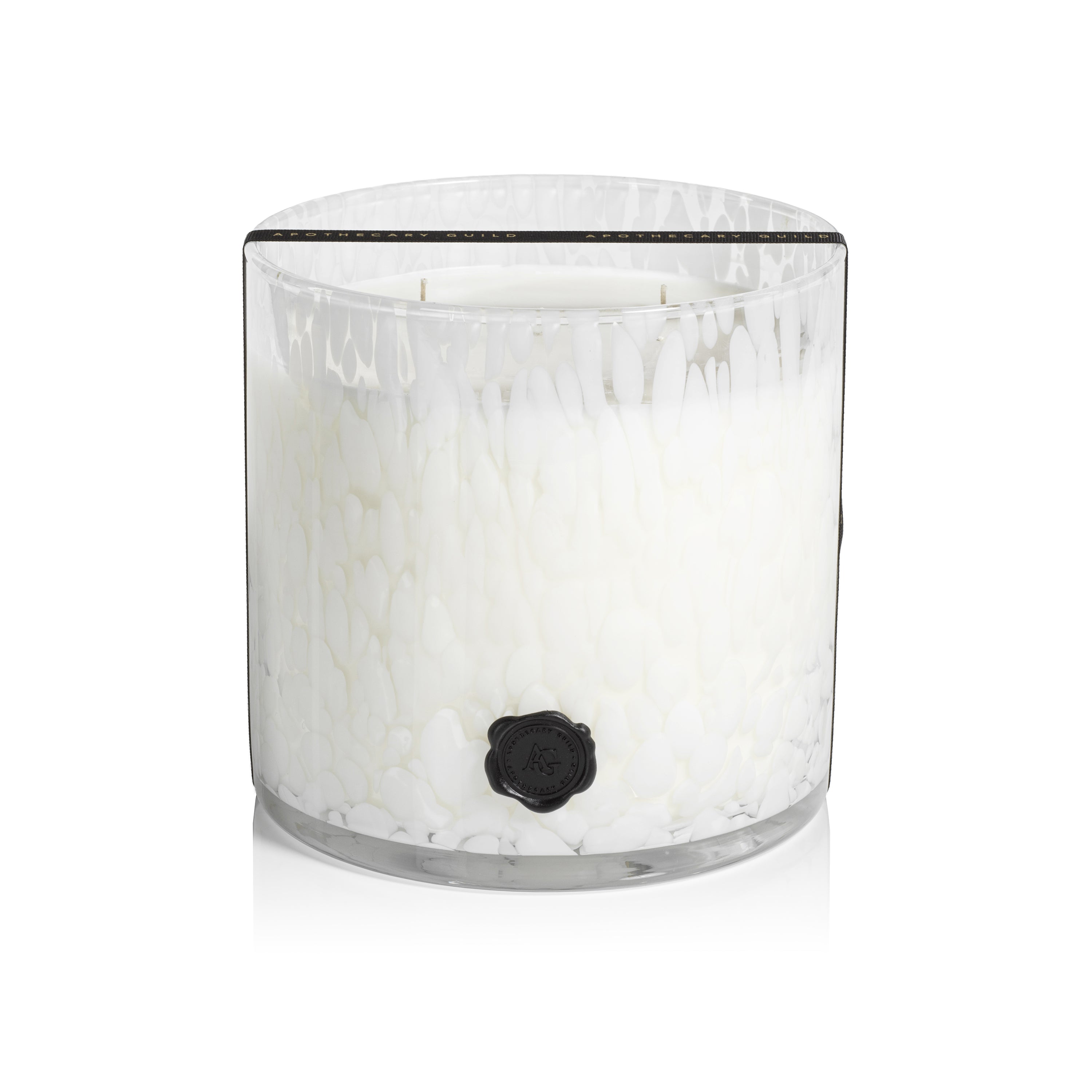 Apothecary Guild Opal Glass 5 Wick Candle Jar - Gardenia