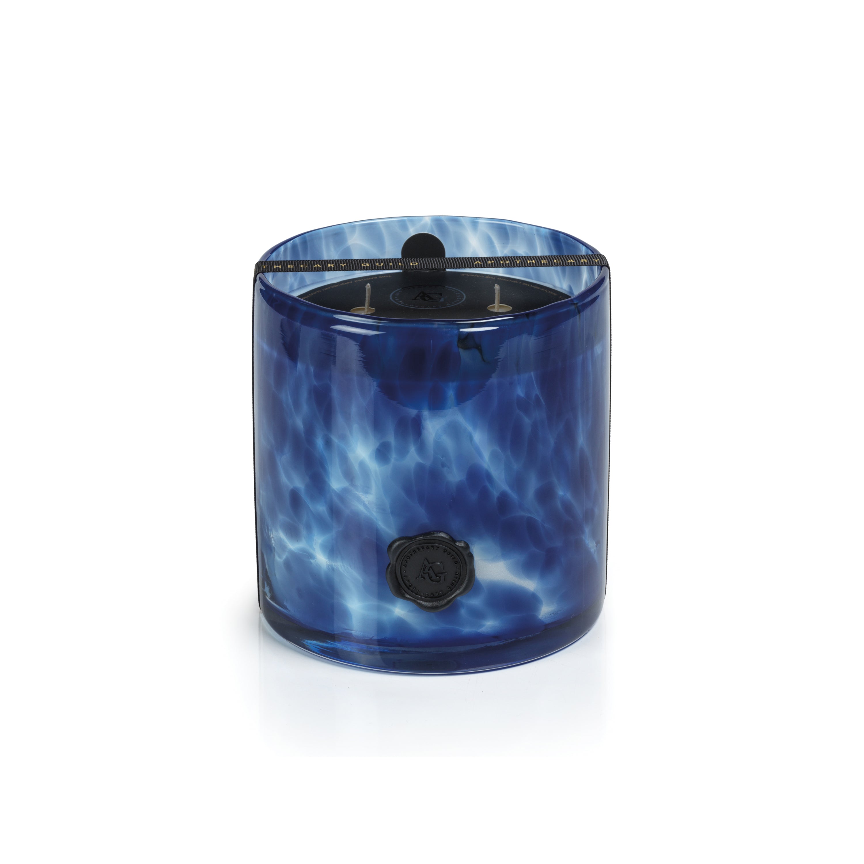 Apothecary Guild Opal Glass 3 Wick Candle Jar - Sea Salt