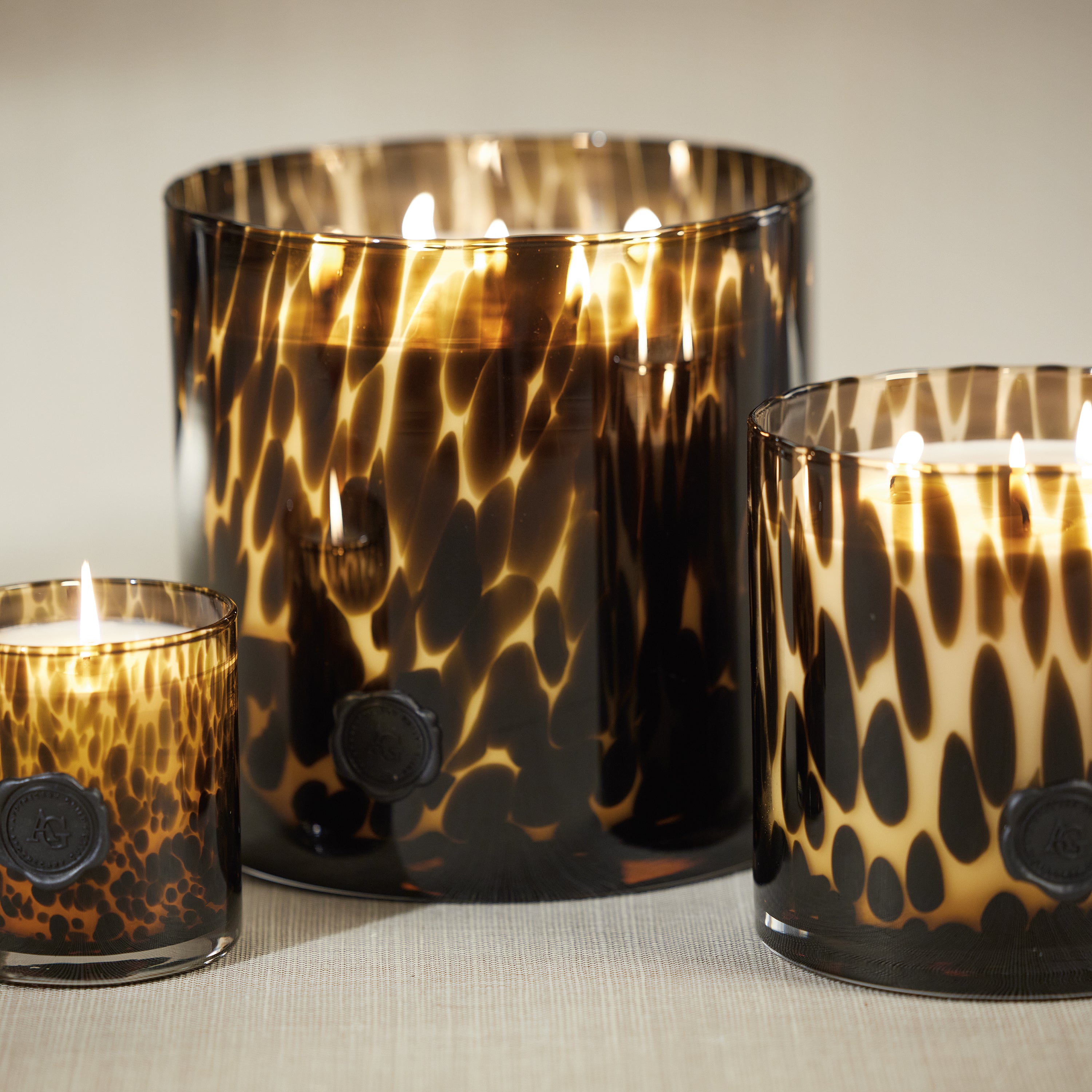 Apothecary Guild Opal Glass 5 Wick Candle Jar - Cedar Leaf