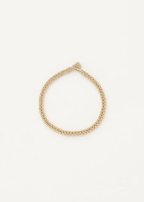 BRAZALETE HUTA SERPIENTE ORO PLATINO