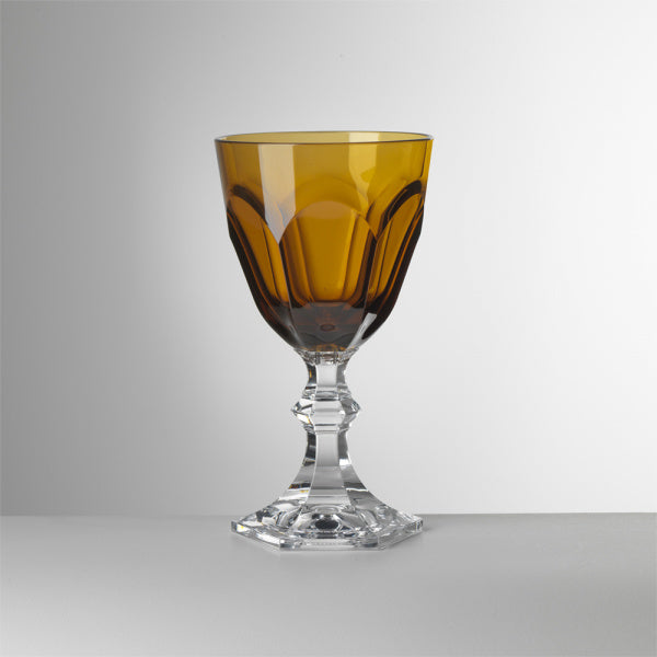 Dolce Vita wine glass amber