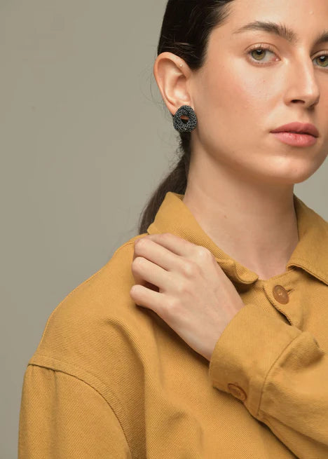 BROQUELES HAIKURI GRIS METALICO