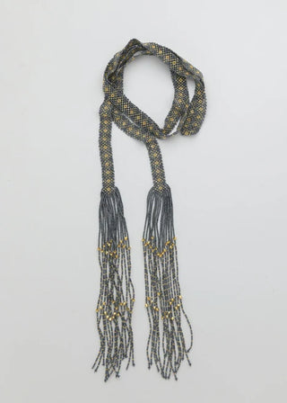 CINTILLA MARTHA ORO GRIS METALICO