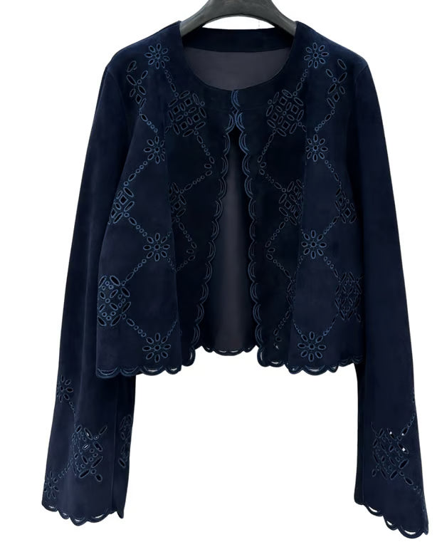 Chamarra de Piel Ermanno Scervino -L