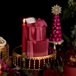 Base Burgundy- Colección Navidad- 30cm