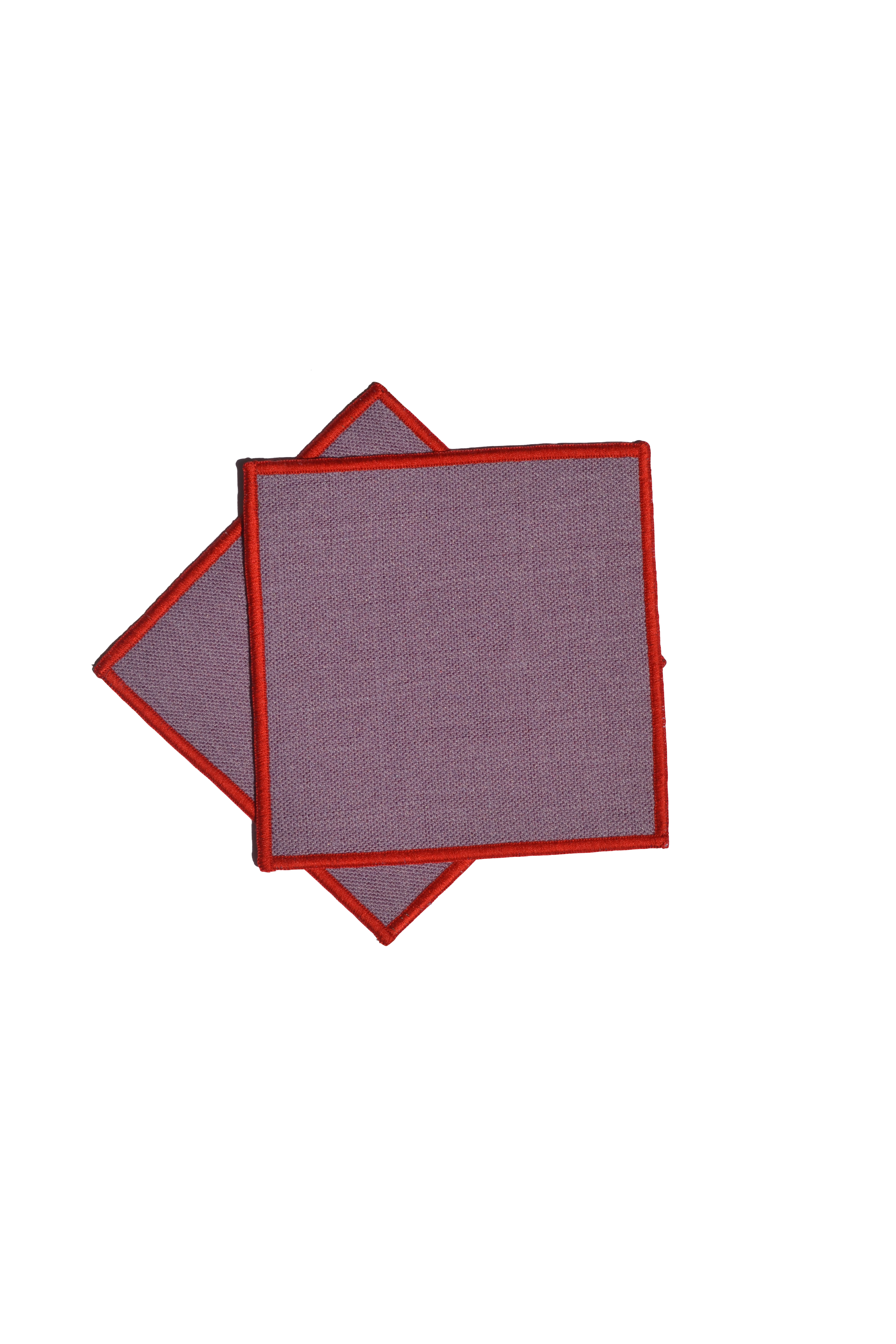 PORTA VASO INDIVIDUAL LILA-ROJO