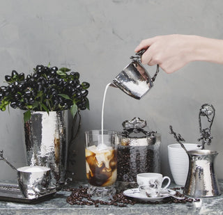 Black Orchid Small Serving Tray