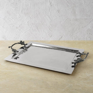 Black Orchid Medium Serving Tray
