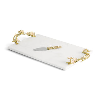Cherry Blossom Cheese Board with Spreader