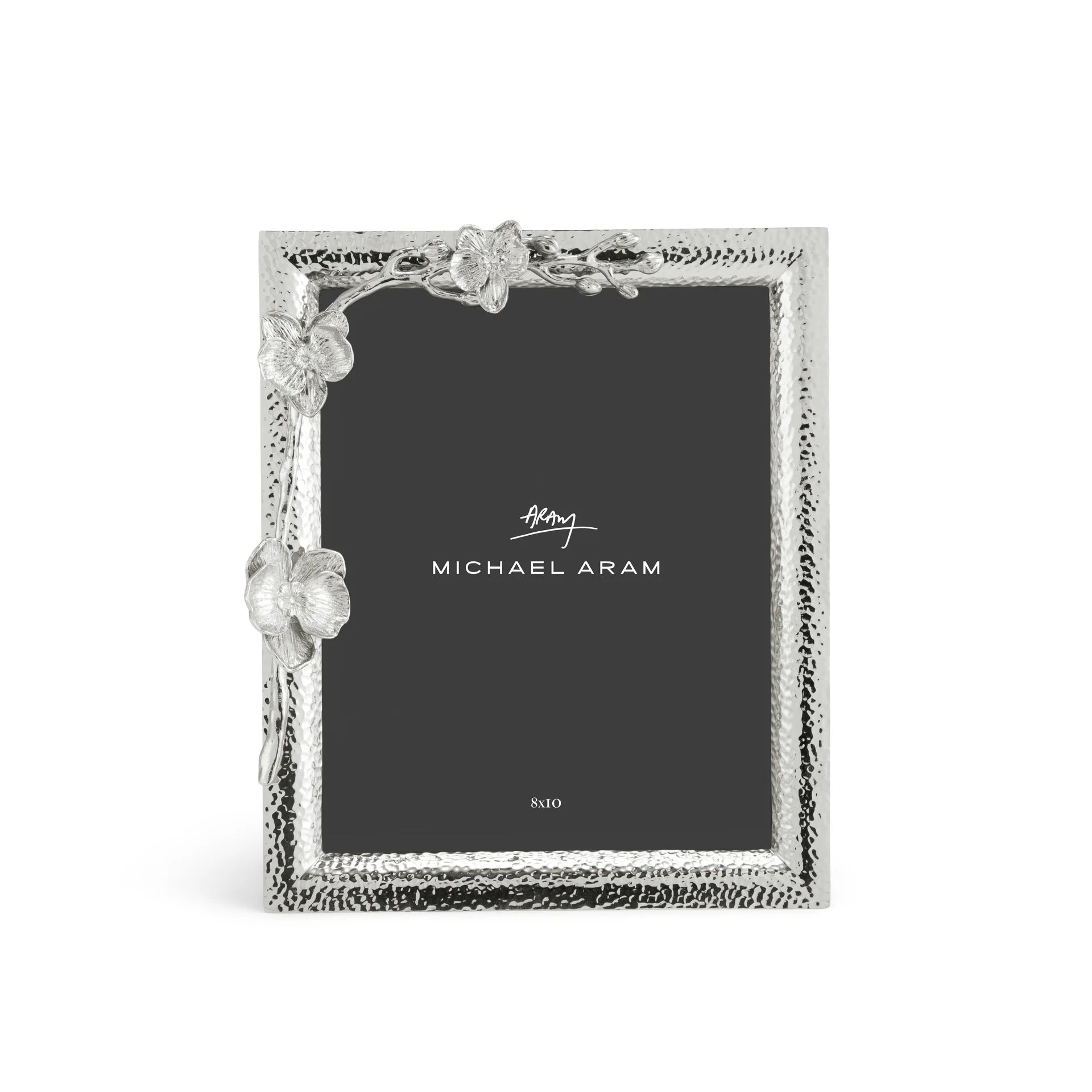 White Orchid Photo Frame 5x7