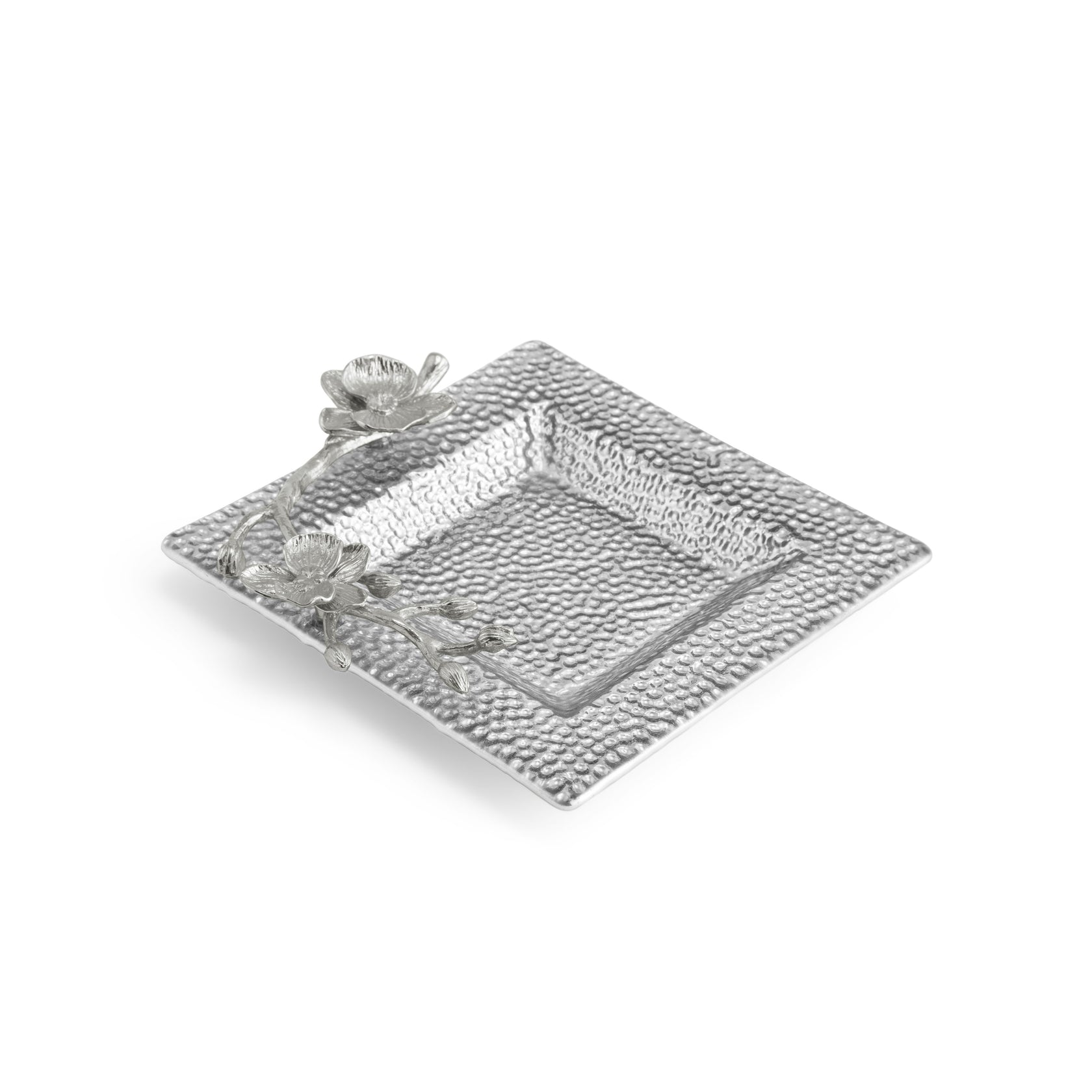 White Orchid Snack Dish