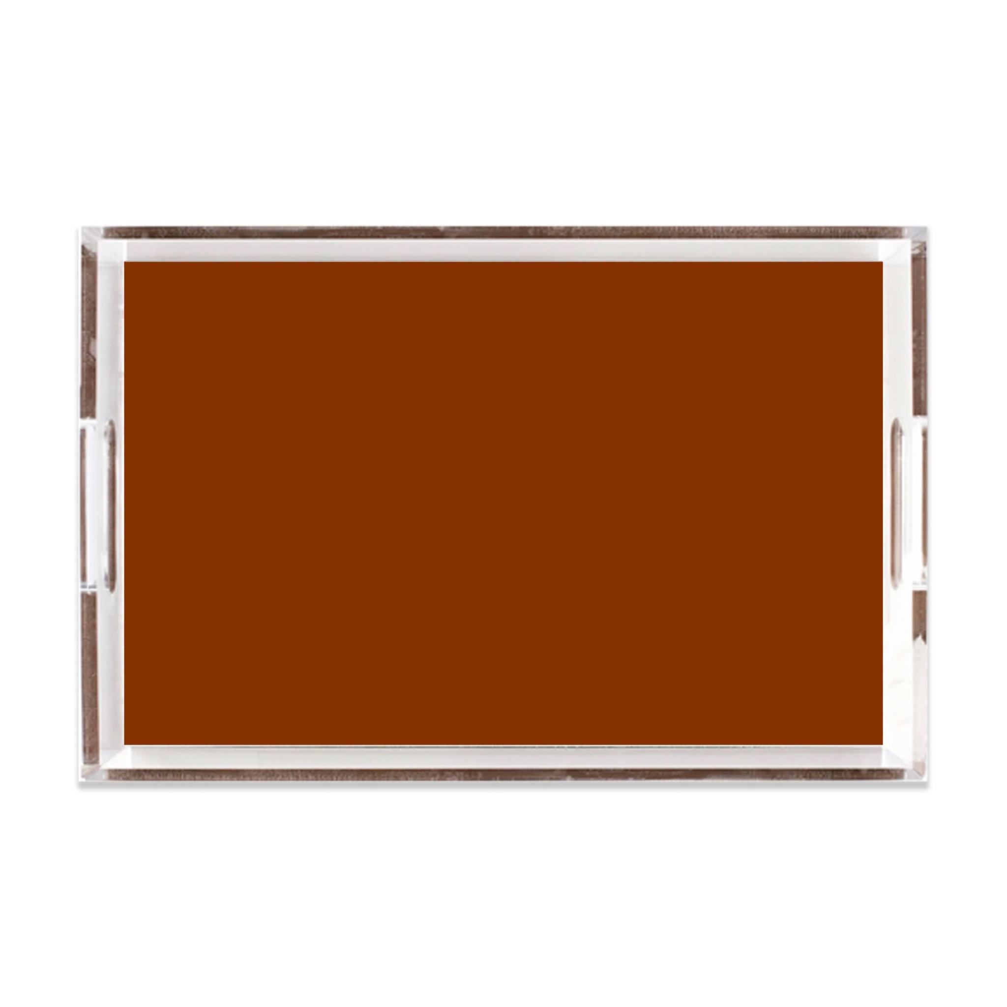 Burnt Orange Tray