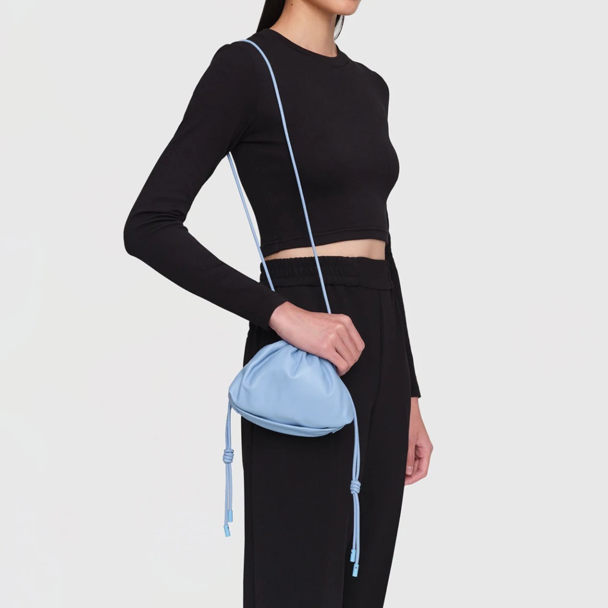 Sky Mini Leather POUF Bag
