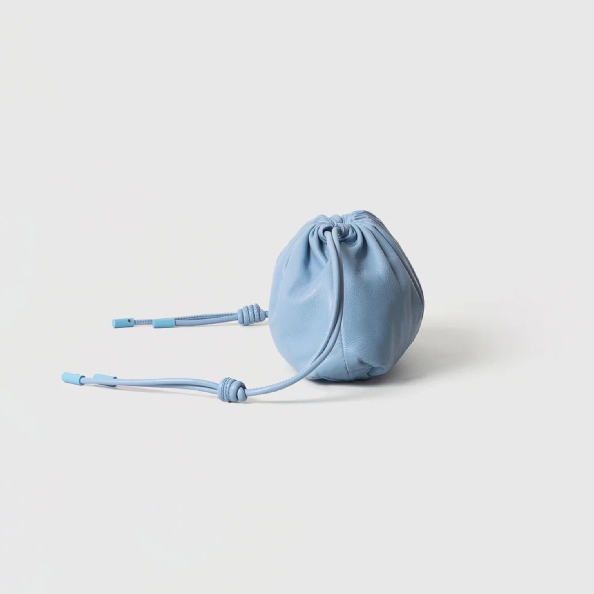 Sky Mini Leather POUF Bag