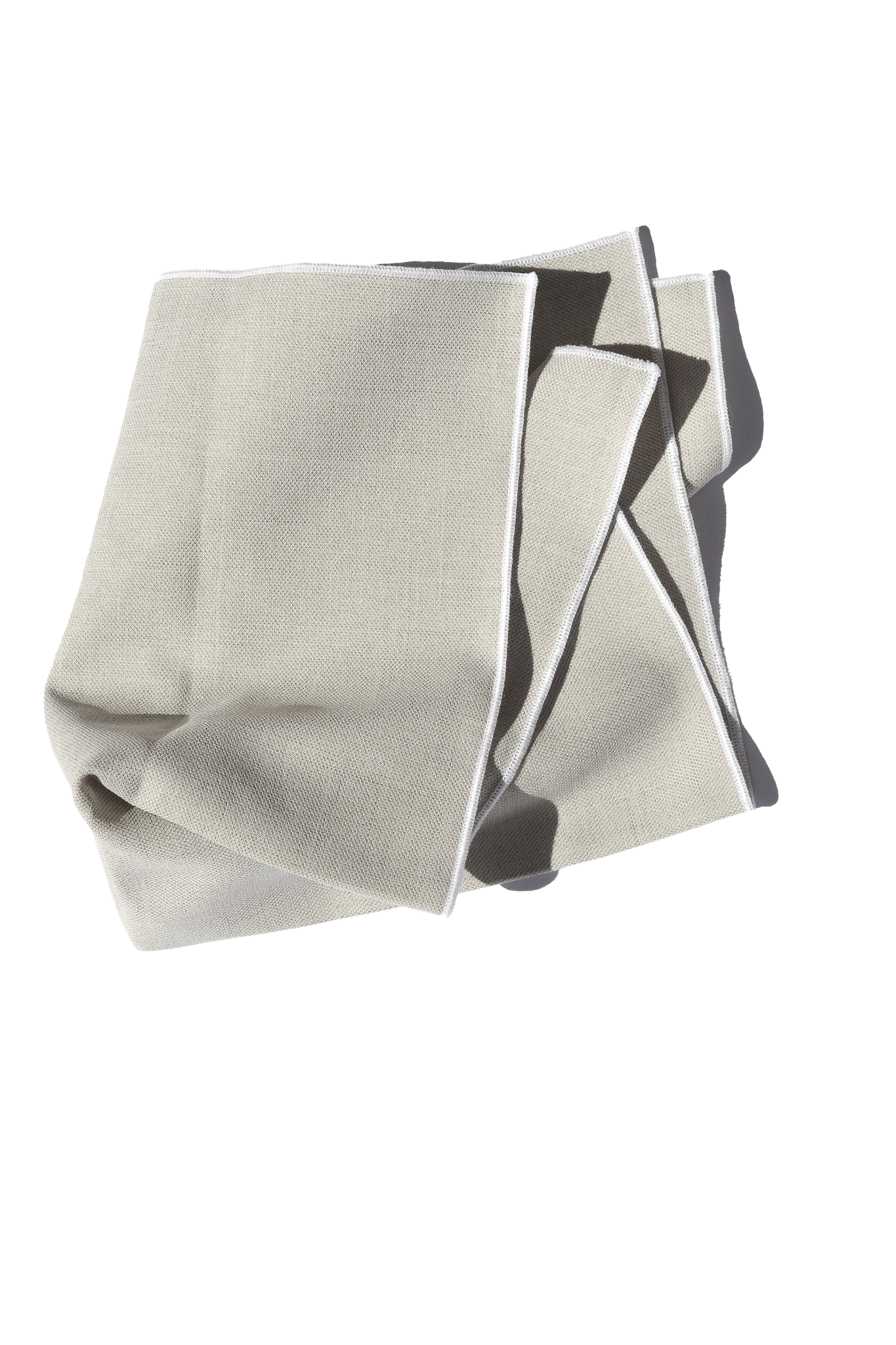 SERVILLETA INDIVIDUAL STONE-BLANCO