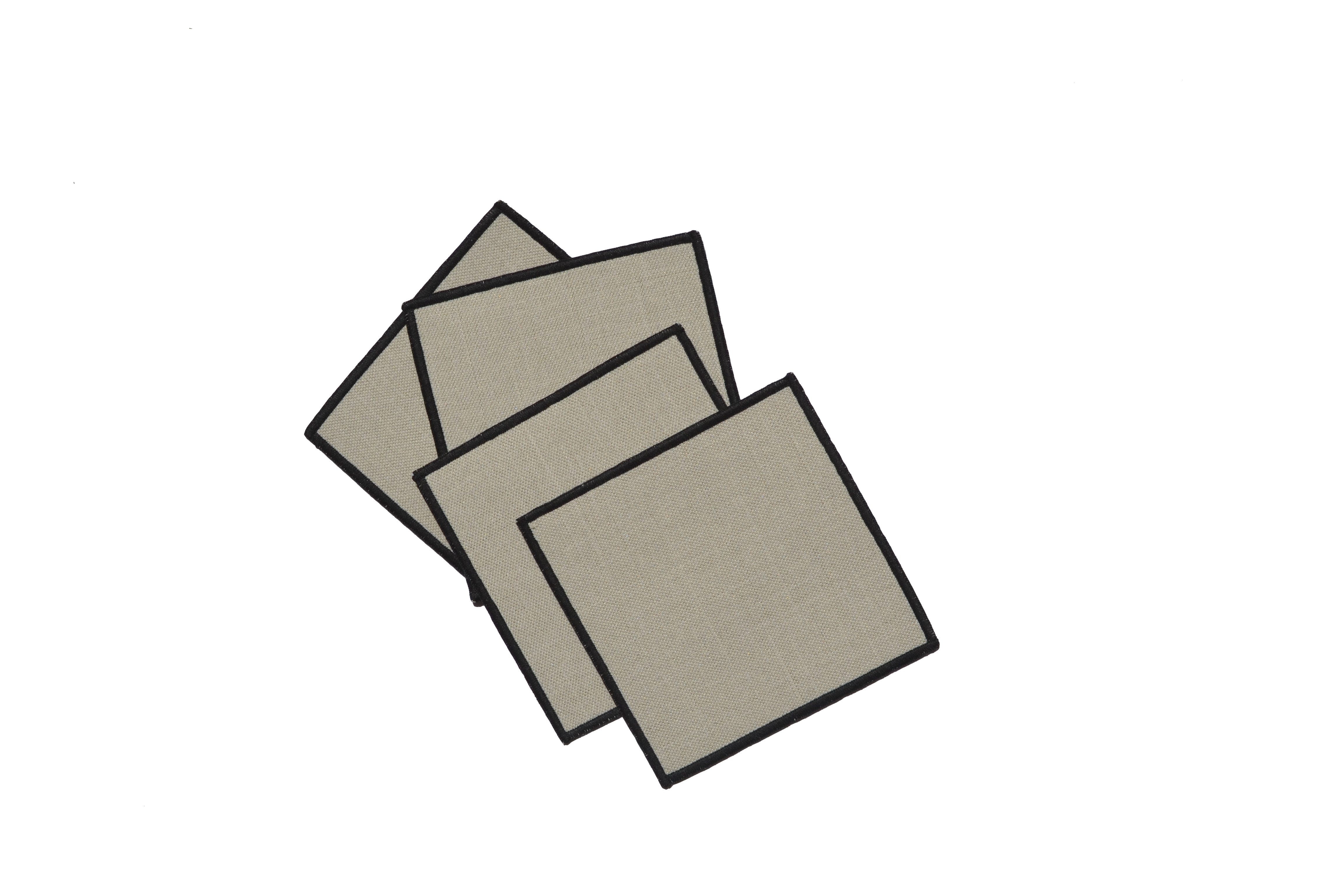 PORTA VASO INDIVIDUAL STONE-NEGRO