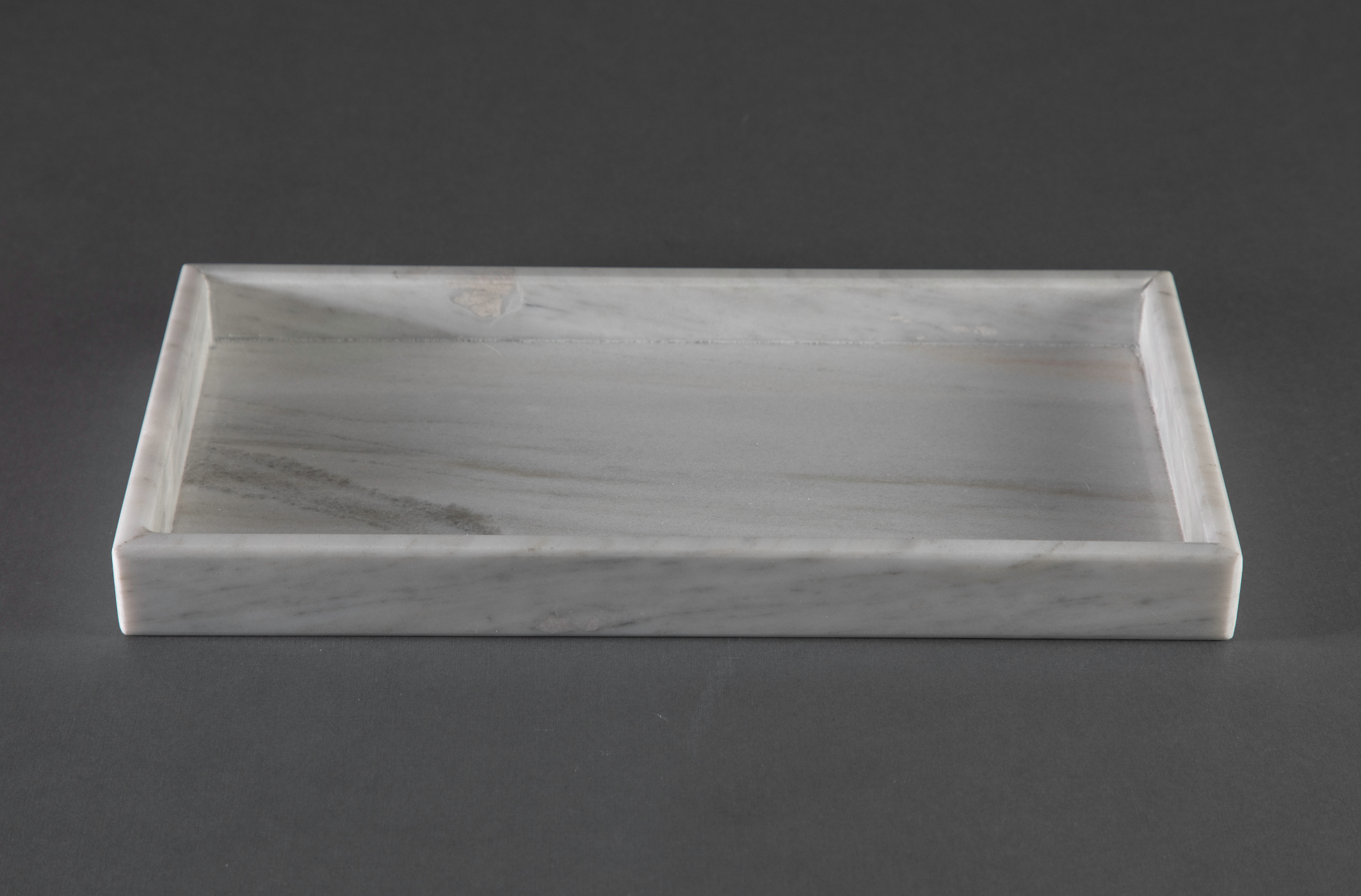 Charola rectangular blanca chica 15 cm